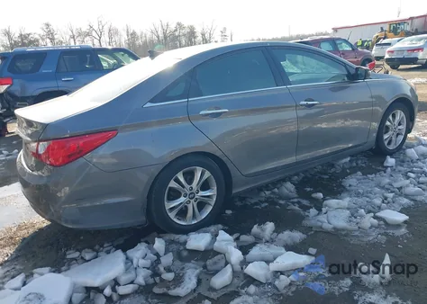 2012 Hyundai Sonata Limited из США, поврежденный, VIN 5NPEC4AC4CH414516